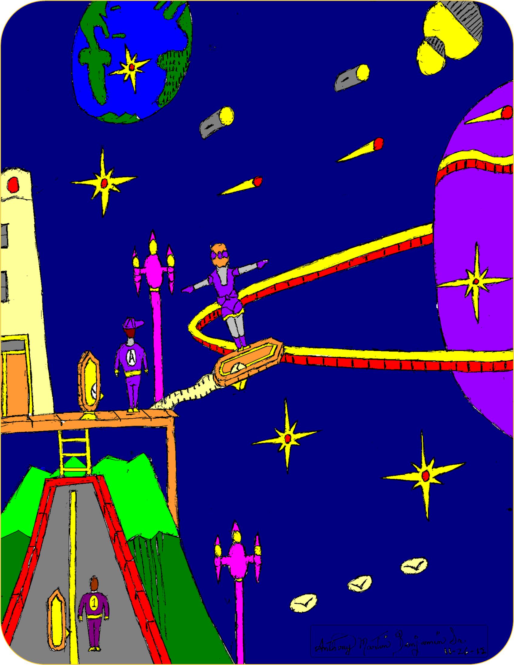  platform air surfing 2 by Anthony M. Benjamin Sr. 